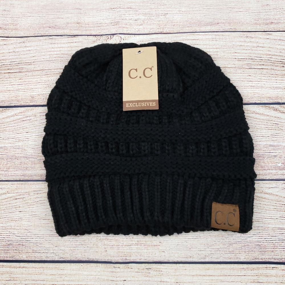 Classic C.C beanie black